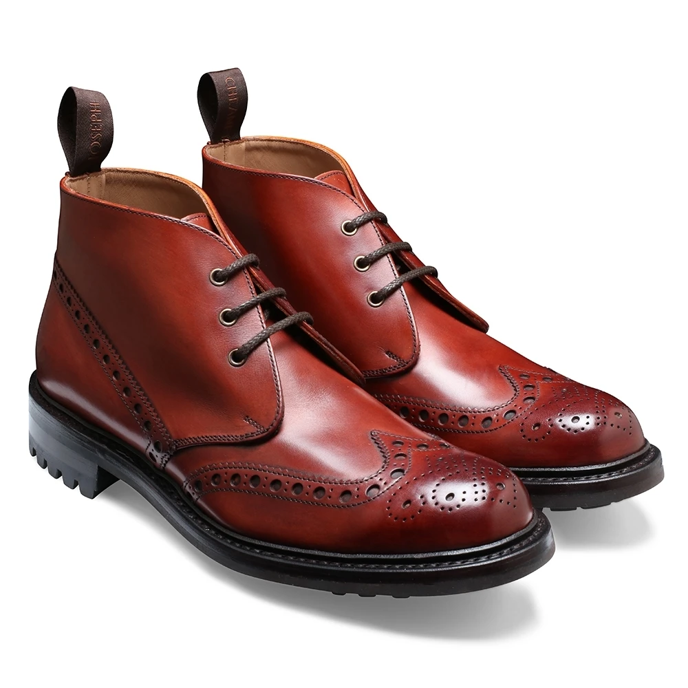 Cheaney Adur C Chukka Boot In Dark Leaf Calf Leather 2 Cheaney Adur C Chukka Boot In Dark Leaf Calf Leather - Image 2