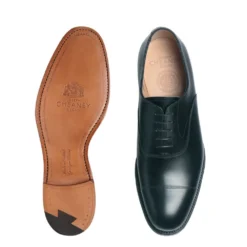 Cheaney Alfred Capped Oxford In Black Calf Leather 6 Cheaney Alfred Capped Oxford In Black Calf Leather -Zeg Shoes Shop cheaney alfred capped oxford in black calf leather p17 1097 zoom