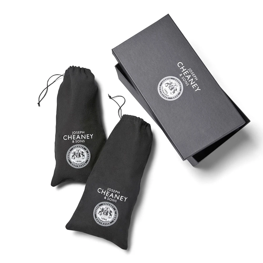 Cheaney Alfred Capped Oxford In Black Calf Leather 4 Cheaney Alfred Capped Oxford In Black Calf Leather - Image 4