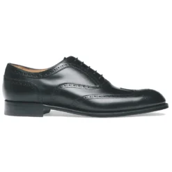 Cheaney Arthur III Oxford Brogue In Black Calf Leather