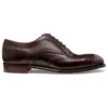 Cheaney Arthur III Oxford Brogue In Mocha Calf Leather