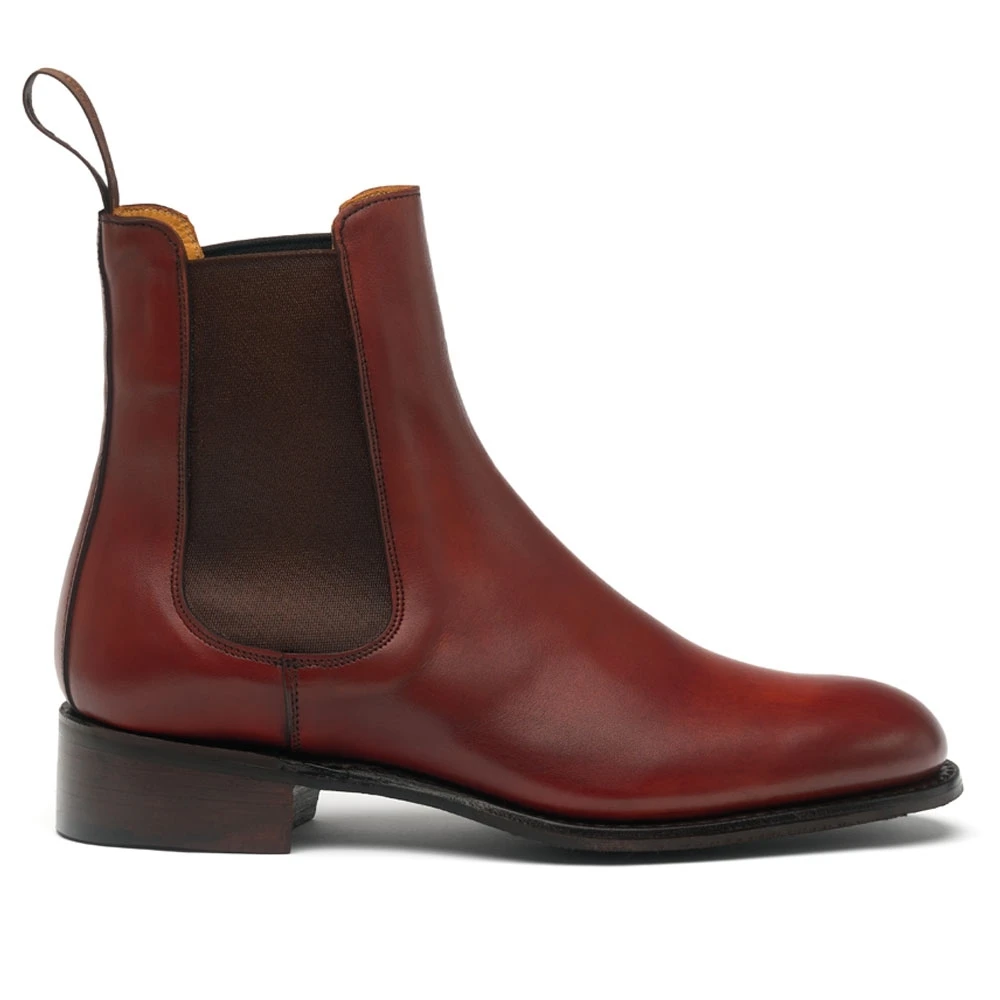 Cheaney Avril D Chelsea Boot In Dark Leaf Calf Leather 1 Cheaney Avril D Chelsea Boot In Dark Leaf Calf Leather