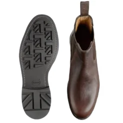 Cheaney Barnes III B Chelsea Boot In Brown Pull Up Leather -Zeg Shoes Shop cheaney barnes iii b chelsea boot in brown pull up leather p656 4982 zoom