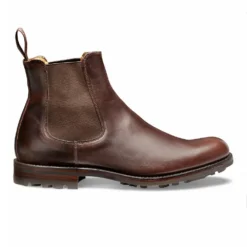 Cheaney Barnes III B Chelsea Boot In Brown Pull Up Leather