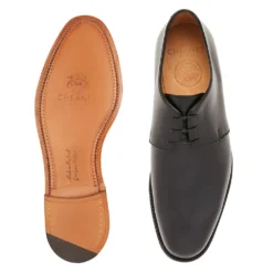 Cheaney Bobby II Derby In Black Calf Leather -Zeg Shoes Shop cheaney bobby ii derby in black calf leather p1715 11979 zoom