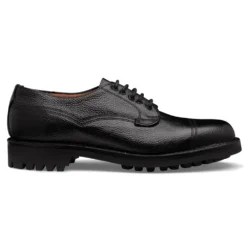 Cheaney Cairngorm II C Veldtschoen Derby In Black Grain
