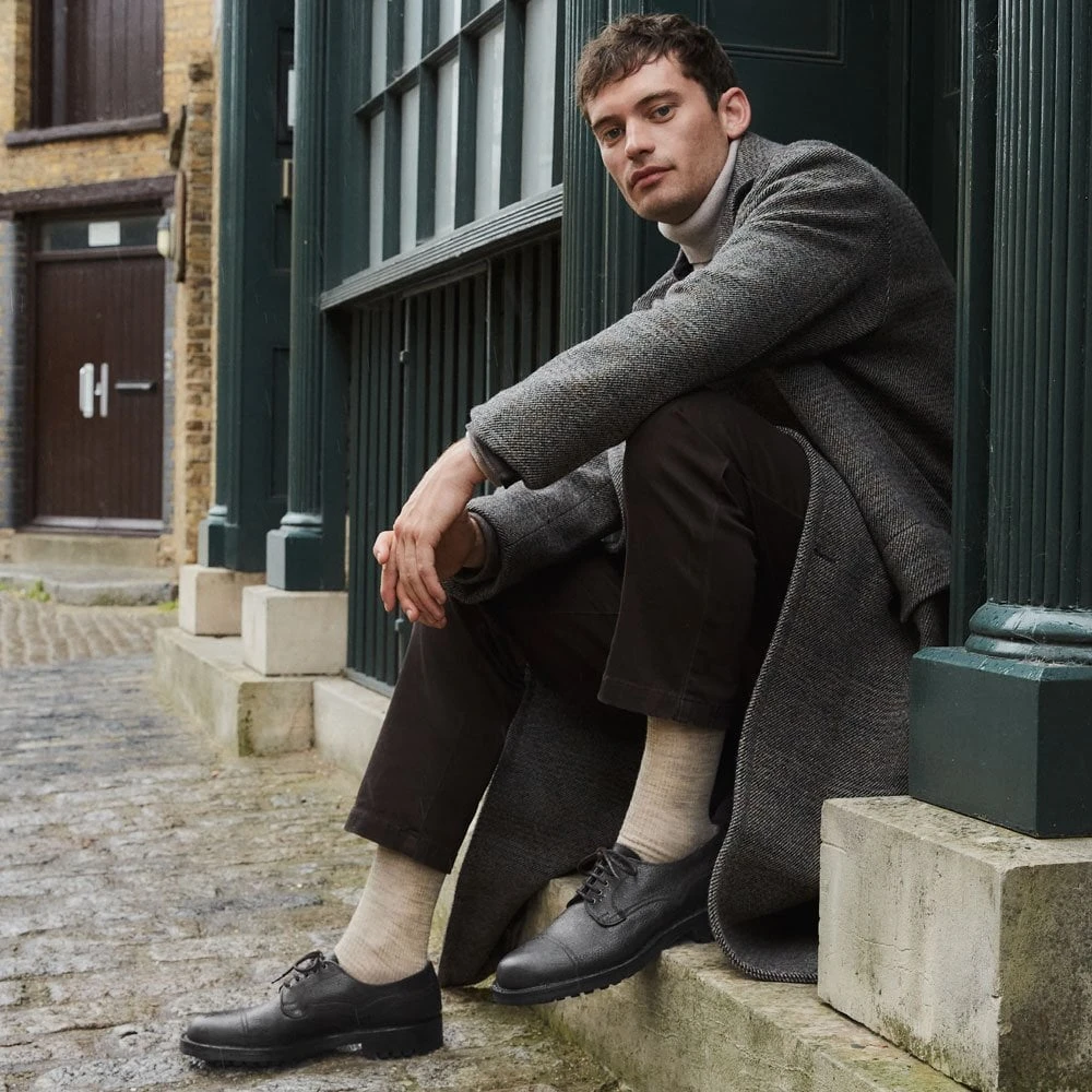 Cheaney Cairngorm II C Veldtschoen Derby In Dark Brown Pull Up Grain Leather 6 Cheaney Cairngorm II C Veldtschoen Derby In Dark Brown Pull Up Grain Leather - Image 6