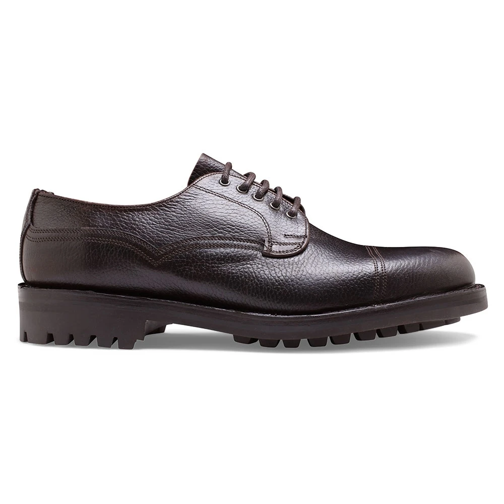 Cheaney Cairngorm II C Veldtschoen Derby In Dark Brown Pull Up Grain Leather 1 Cheaney Cairngorm II C Veldtschoen Derby In Dark Brown Pull Up Grain Leather