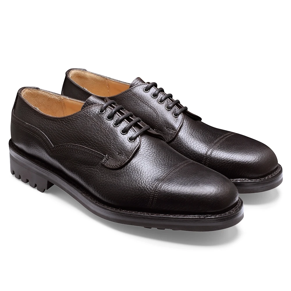 Cheaney Cairngorm II C Veldtschoen Derby In Dark Brown Pull Up Grain Leather 2 Cheaney Cairngorm II C Veldtschoen Derby In Dark Brown Pull Up Grain Leather - Image 2