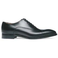 Cheaney Cambridge Oxford In Black Calf Leather