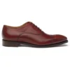 Cheaney Cambridge Oxford In Dark Leaf Calf Leather