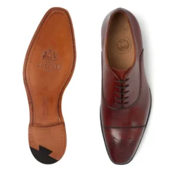 Cheaney Cambridge Oxford In Dark Leaf Calf Leather -Zeg Shoes Shop cheaney cambridge oxford in dark leaf calf leather p40 11395 zoom