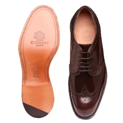 Cheaney Carlton Derby Brogue In Espresso Polished Leather -Zeg Shoes Shop cheaney carlton derby brogue in espresso polished leather p1492 10129 zoom