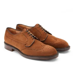 Zeg Shoes Shop -Zeg Shoes Shop cheaney carlton derby brogue in rustique suede p1699 11642 zoom