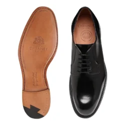Cheaney Charles Derby In Black Bookbinder Leather -Zeg Shoes Shop cheaney charles derby in black bookbinder leather p1489 10025 zoom