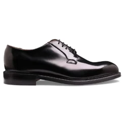 Cheaney Charles Derby In Black Bookbinder Leather