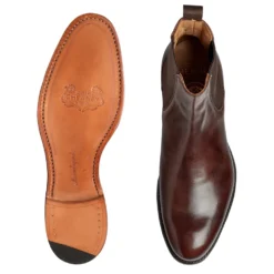 Cheaney Clara Chelsea Boot In Mocha Calf Leather -Zeg Shoes Shop cheaney clara chelsea boot in mocha calf leather p485 3810 zoom