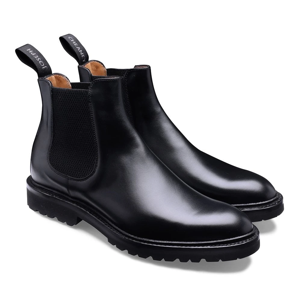 Cheaney Cleo Chelsea Boot In Black Calf Leather 2 Cheaney Cleo Chelsea Boot In Black Calf Leather - Image 2