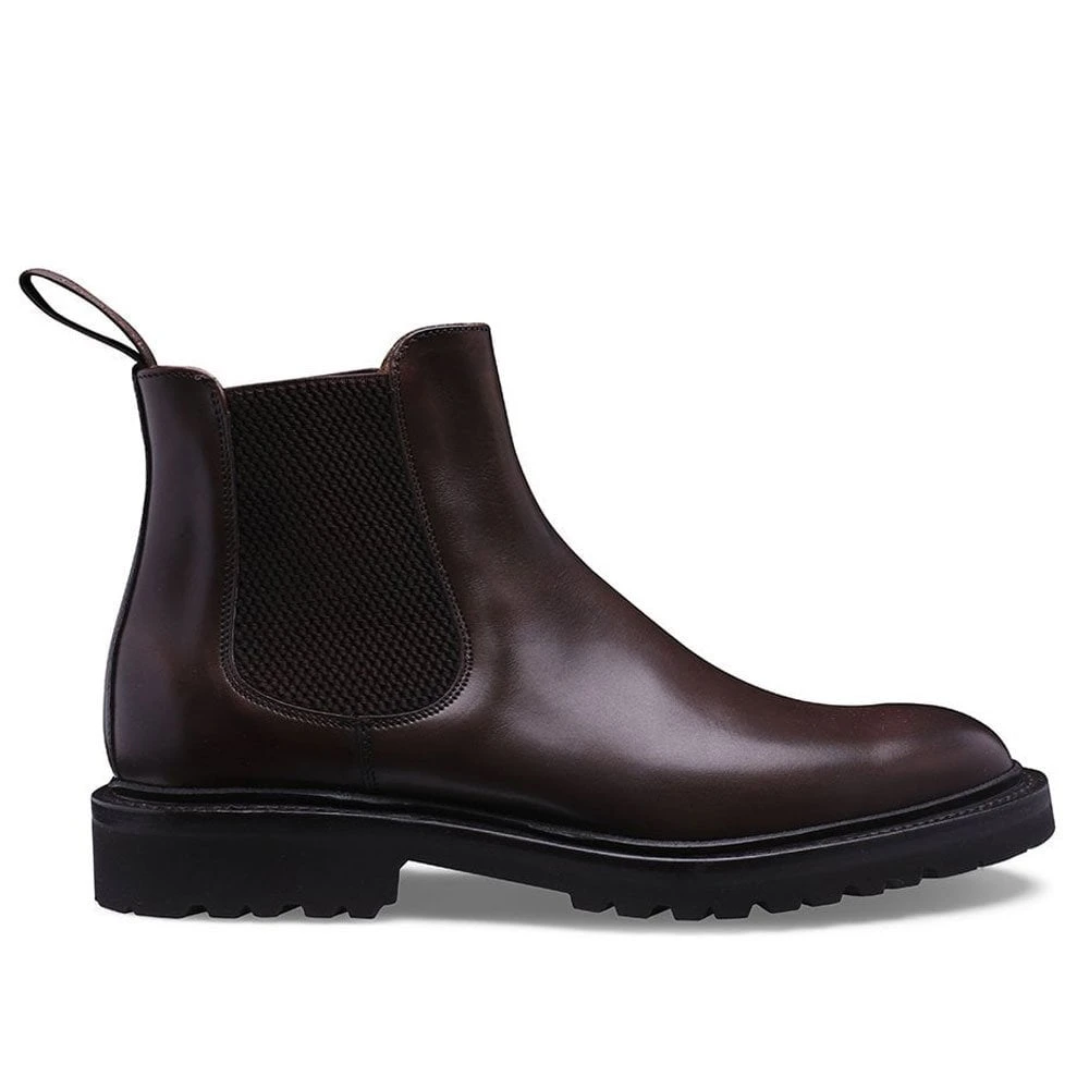 Cheaney Cleo Chelsea Boot In Mocha Calf Leather 1 Cheaney Cleo Chelsea Boot In Mocha Calf Leather