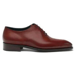 Cheaney Crowndale Wholecut Oxford In Dark Leaf Calf Leather