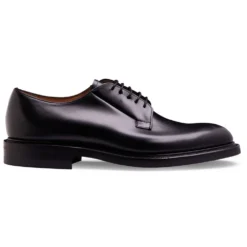 Cheaney Deal II R Derby In Black Calf Leather