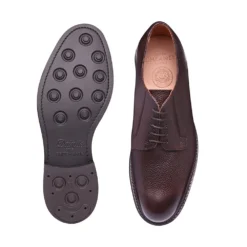 Cheaney Deal II R Derby In Walnut Grain Leather -Zeg Shoes Shop cheaney deal ii r derby in walnut grain leather p1389 9580 zoom