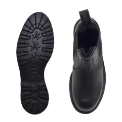 Cheaney Ellis GV Shearling Lined Chelsea Boot In Jet Black Kudu Leather 6 Cheaney Ellis GV Shearling Lined Chelsea Boot In Jet Black Kudu Leather -Zeg Shoes Shop cheaney ellis gv shearling lined chelsea boot in jet black kudu leather p1615 10575 zoom