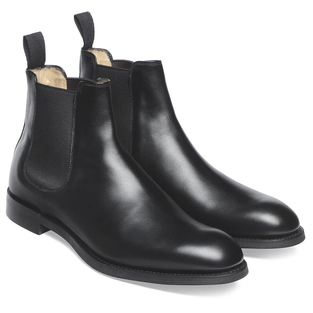Cheaney Godfrey D Chelsea Boot In Black Calf Leather 2 Cheaney Godfrey D Chelsea Boot In Black Calf Leather - Image 2