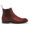 Cheaney Godfrey D Chelsea Boot In Dark Leaf Calf Leather