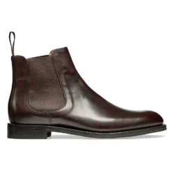 Cheaney Godfrey D Chelsea Boot In Mocha Calf Leather