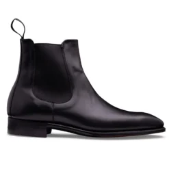 Cheaney Godwin Chelsea Boot In Black Calf Leather