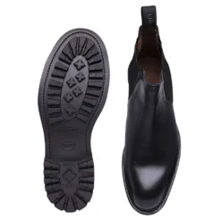 Cheaney Grayson C Chelsea Boot In Black Calf Leather -Zeg Shoes Shop cheaney grayson c chelsea boot in black calf leather p1413 9567 zoom