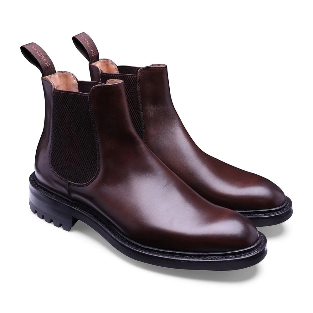 Cheaney Grayson C Chelsea Boot In Mocha Calf Leather 2 Cheaney Grayson C Chelsea Boot In Mocha Calf Leather - Image 2