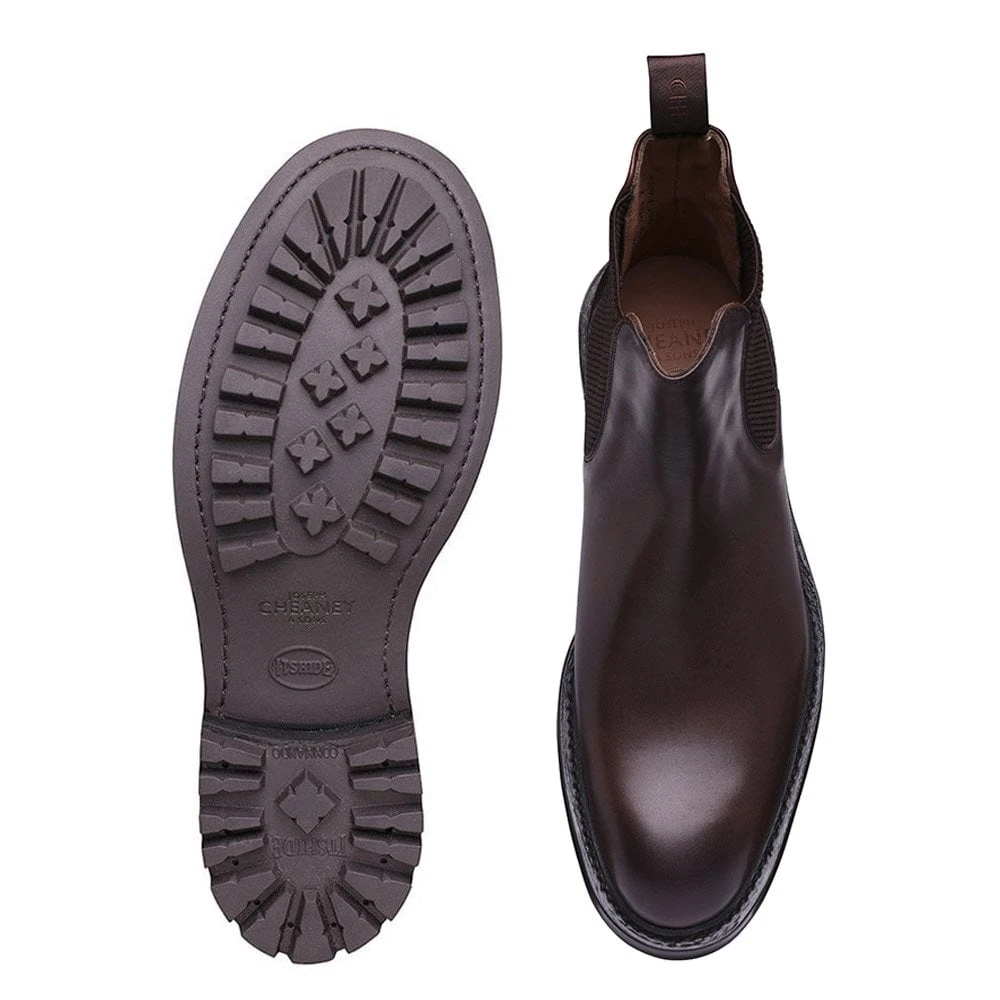 Cheaney Grayson C Chelsea Boot In Mocha Calf Leather 3 Cheaney Grayson C Chelsea Boot In Mocha Calf Leather - Image 3