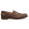 Cheaney Hadley Penny Loafer In Brown Suede