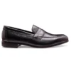 Cheaney Harley Penny Loafer In Black Piccolo Leather