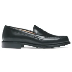 Cheaney Howard R Loafer In Black Calf Leather