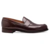 Cheaney Hudson Penny Loafer In Mocha Calf Leather