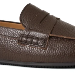 Cheaney Hunt Driving Moccasin Shoe In Dark Brown Grain Leather -Zeg Shoes Shop cheaney hunt driving moccasin shoe in dark brown grain leather p1732 12167 zoom