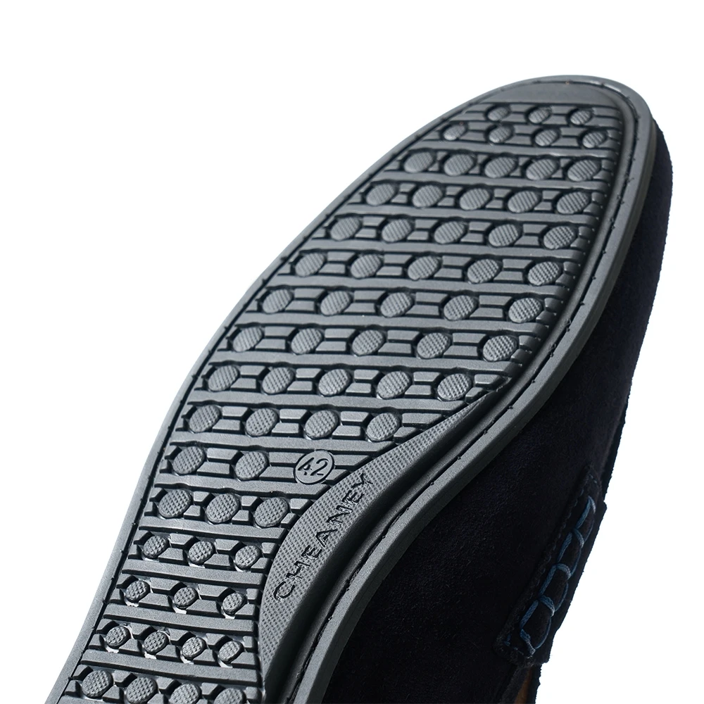 Cheaney Hunt Driving Moccasin Shoe In Navy Suede 5 Cheaney Hunt Driving Moccasin Shoe In Navy Suede - Image 5