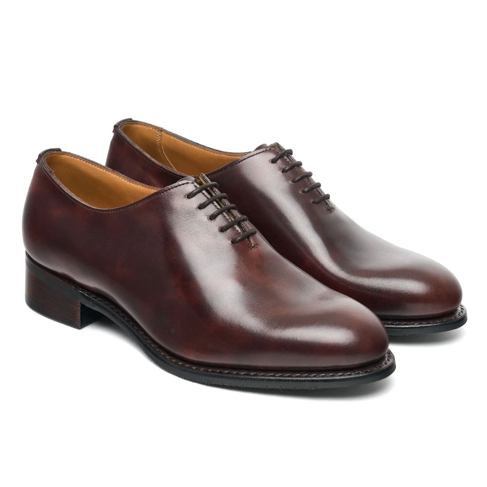 Cheaney Isobella II D Wholecut Oxford In Brown Museum Calf Leather 2 Cheaney Isobella II D Wholecut Oxford In Brown Museum Calf Leather - Image 2