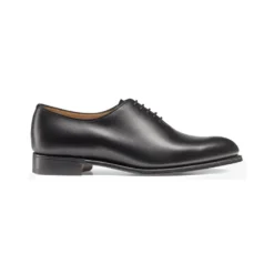 Cheaney Isobella Wholecut Oxford In Black Calf Leather