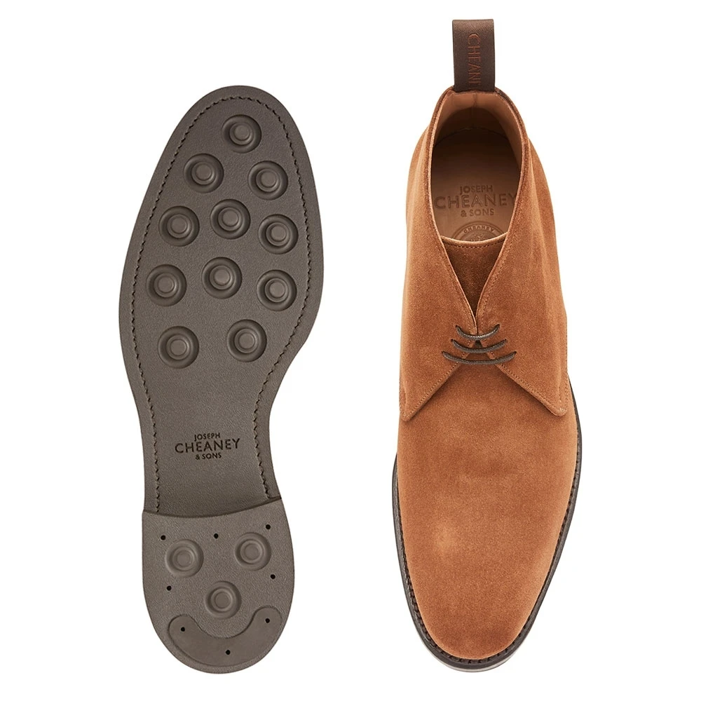 Cheaney Jackie III R Chukka Boot In Fox Suede 3 Cheaney Jackie III R Chukka Boot In Fox Suede - Image 3