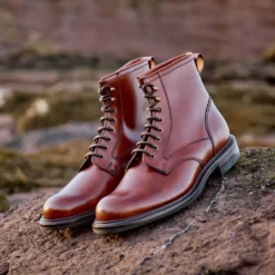 Cheaney Jaxson II R Derby Boot In Dark Leaf Calf Leather -Zeg Shoes Shop cheaney jaxson ii r derby boot in dark leaf calf leather p1765 12579 zoom