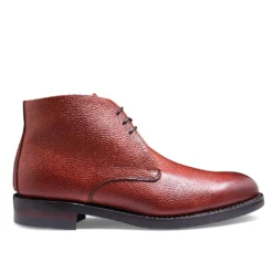 Cheaney Jessie R Chukka Boot In Mahogany Grain Leather