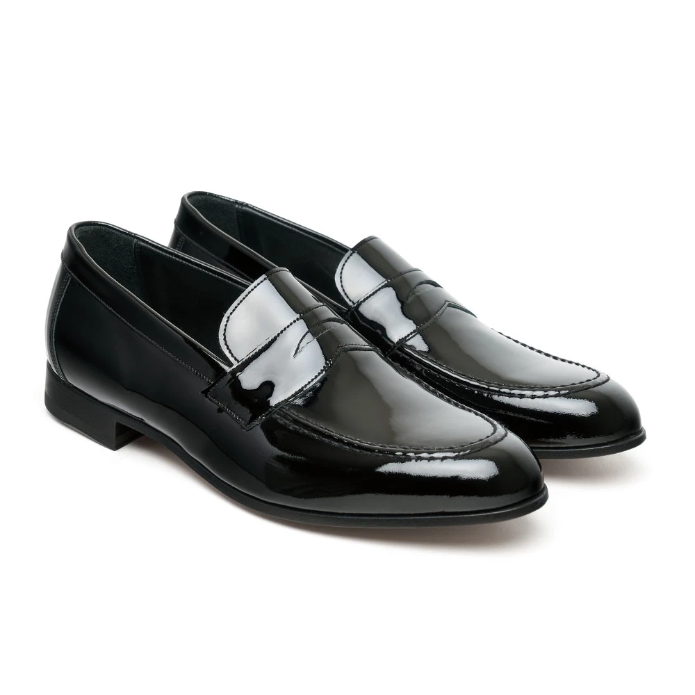 Cheaney Keeley Penny Loafer In Black Patent Leather 2 Cheaney Keeley Penny Loafer In Black Patent Leather - Image 2