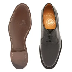Cheaney Kinloch EF Derby In Black Deerskin Leather 6 Cheaney Kinloch EF Derby In Black Deerskin Leather -Zeg Shoes Shop cheaney kinloch ef derby in black deerskin leather p1691 11494 zoom