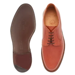 Cheaney Kintyre EF Derby In Tan Deerskin -Zeg Shoes Shop cheaney kintyre ef derby in tan deerskin p1709 11937 zoom