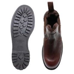 Cheaney Mohawk C Shearling Lined Chelsea Boot In Whiskey Kudu Leather -Zeg Shoes Shop cheaney mohawk c shearling lined chelsea boot in whiskey kudu leather p1598 10783 zoom