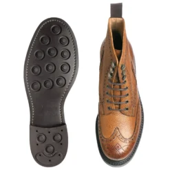 Cheaney Olivia R Derby Brogue Boot In Almond Grain Leather 6 Cheaney Olivia R Derby Brogue Boot In Almond Grain Leather -Zeg Shoes Shop cheaney olivia r derby brogue boot in almond grain leather p272 1862 zoom